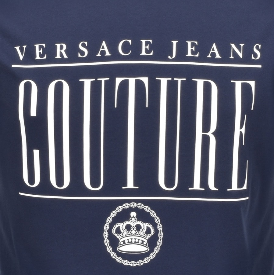 Alternative Image for ProductVersace Jeans Couture Logo T Shirt Blue3